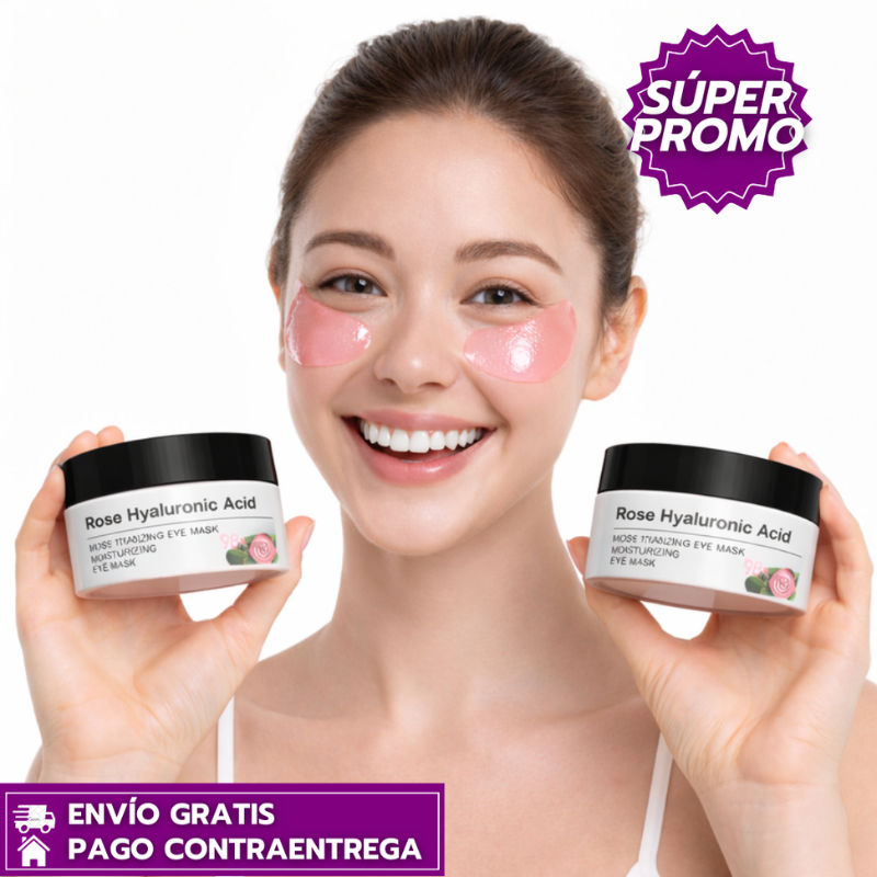 Oferta Especial 2x1 Rose Hyaluronic™: Hidratación y Frescura para Ojos Cansados